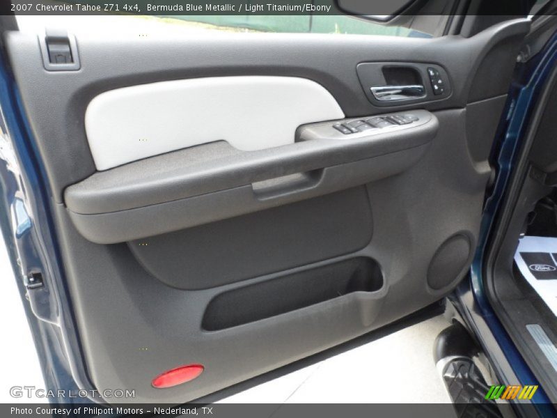 Bermuda Blue Metallic / Light Titanium/Ebony 2007 Chevrolet Tahoe Z71 4x4