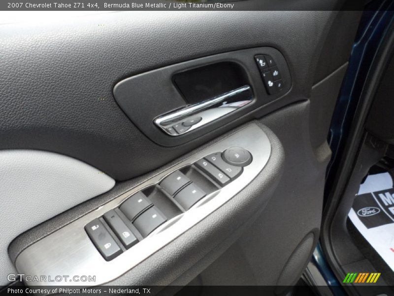 Bermuda Blue Metallic / Light Titanium/Ebony 2007 Chevrolet Tahoe Z71 4x4