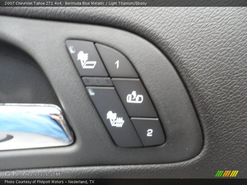 Bermuda Blue Metallic / Light Titanium/Ebony 2007 Chevrolet Tahoe Z71 4x4