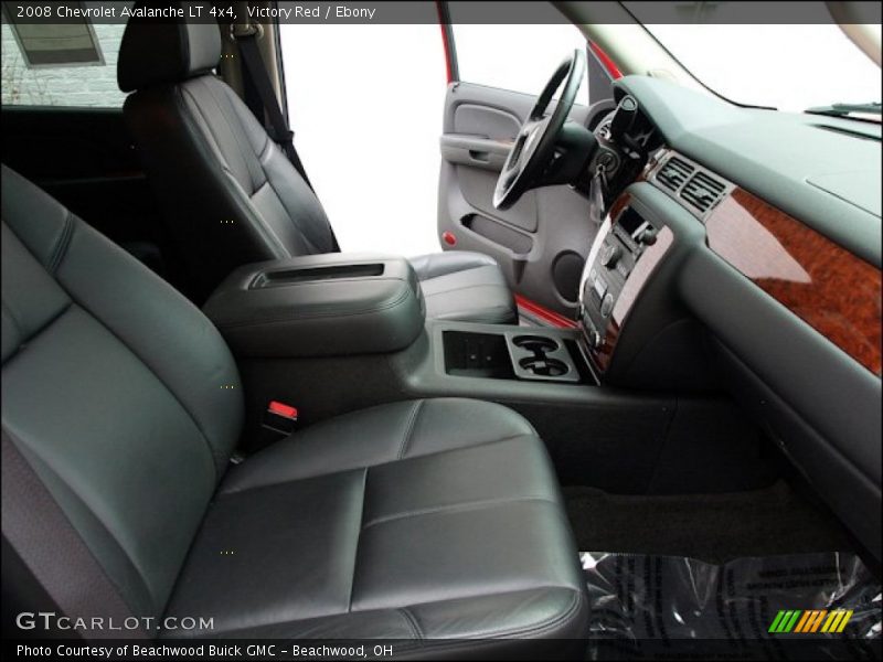  2008 Avalanche LT 4x4 Ebony Interior