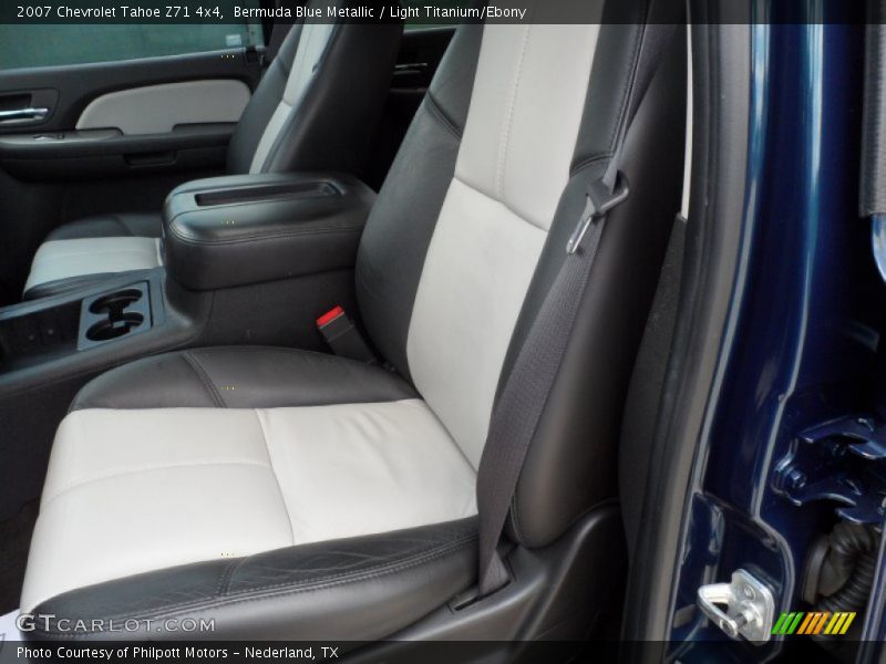 Bermuda Blue Metallic / Light Titanium/Ebony 2007 Chevrolet Tahoe Z71 4x4
