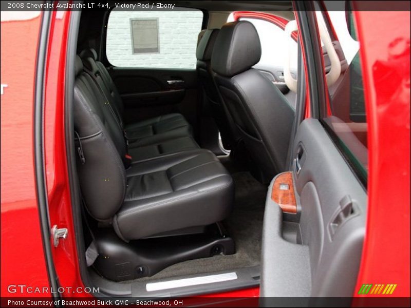  2008 Avalanche LT 4x4 Ebony Interior