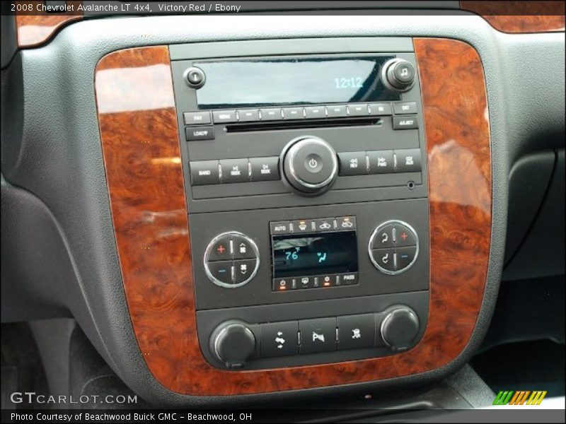 Controls of 2008 Avalanche LT 4x4