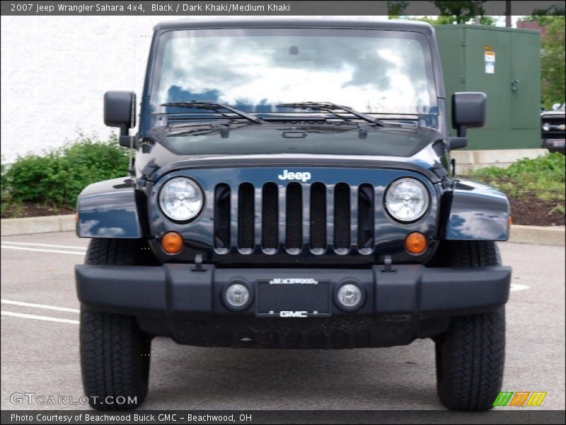 Black / Dark Khaki/Medium Khaki 2007 Jeep Wrangler Sahara 4x4