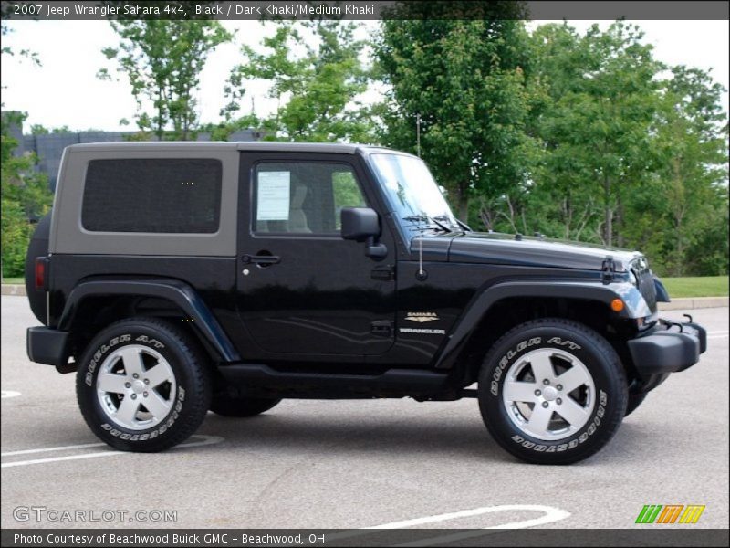  2007 Wrangler Sahara 4x4 Black
