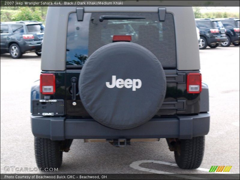 Black / Dark Khaki/Medium Khaki 2007 Jeep Wrangler Sahara 4x4
