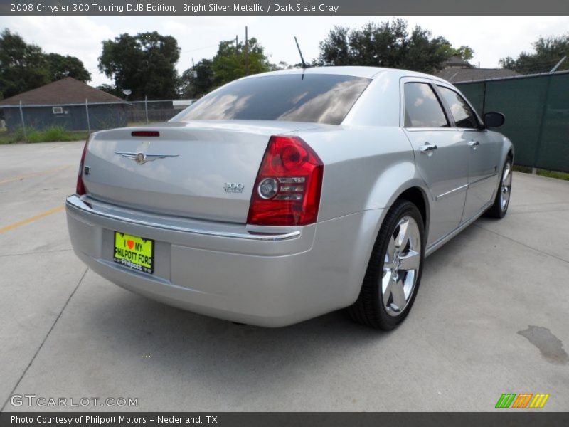 Bright Silver Metallic / Dark Slate Gray 2008 Chrysler 300 Touring DUB Edition