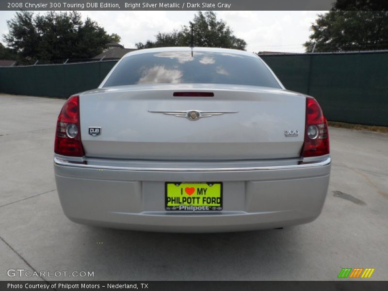 Bright Silver Metallic / Dark Slate Gray 2008 Chrysler 300 Touring DUB Edition