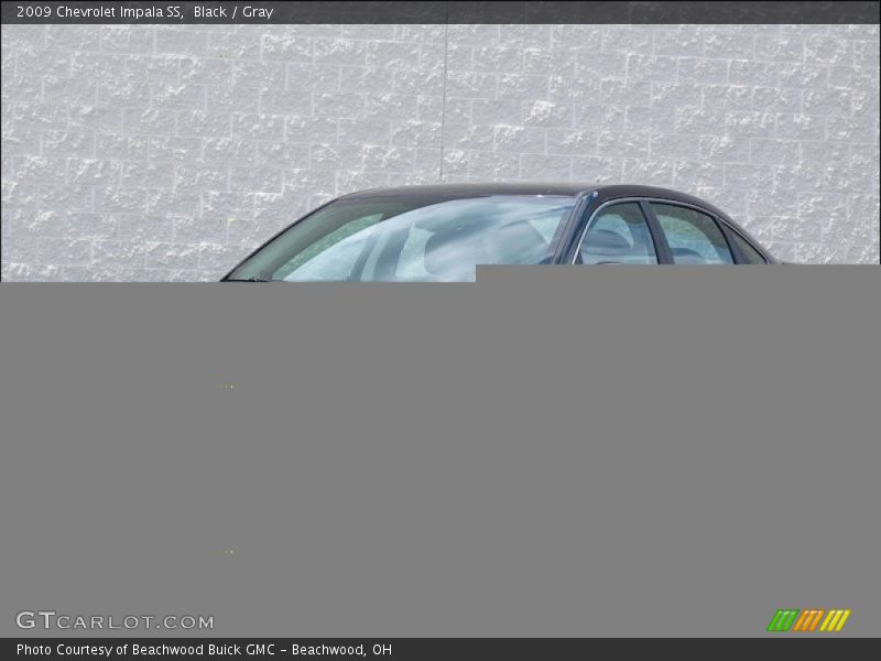 Black / Gray 2009 Chevrolet Impala SS