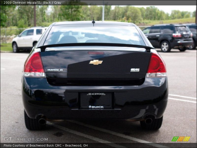 Black / Gray 2009 Chevrolet Impala SS