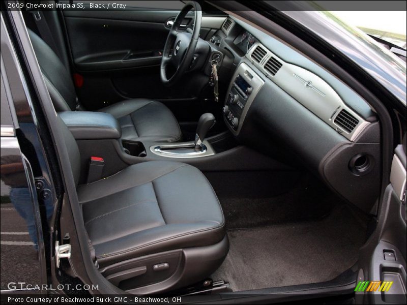 Black / Gray 2009 Chevrolet Impala SS