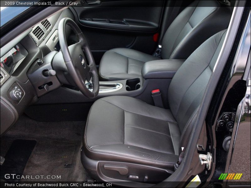 Black / Gray 2009 Chevrolet Impala SS