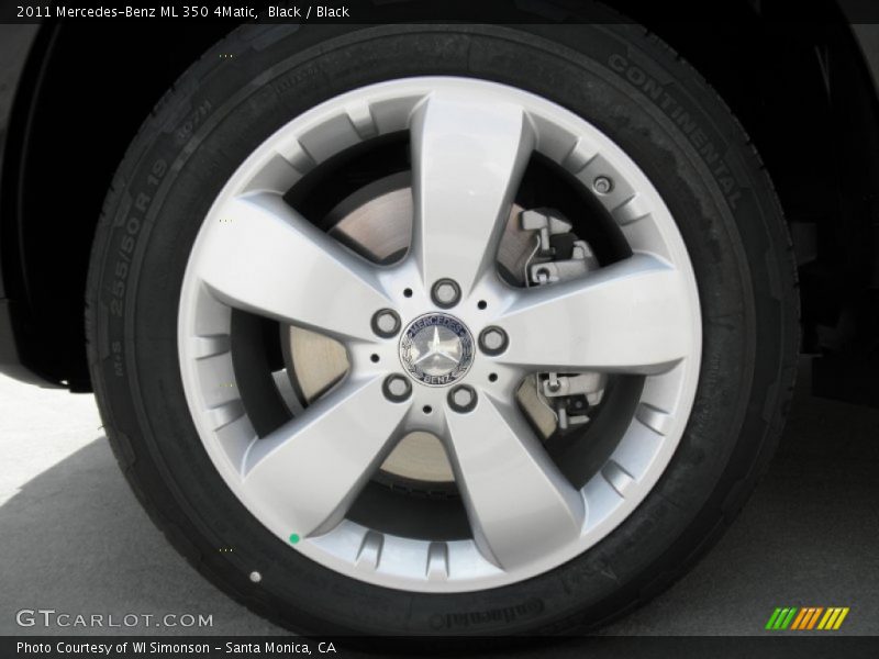 Black / Black 2011 Mercedes-Benz ML 350 4Matic