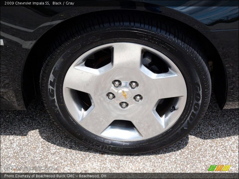 Black / Gray 2009 Chevrolet Impala SS