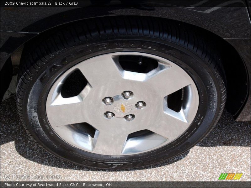 Black / Gray 2009 Chevrolet Impala SS