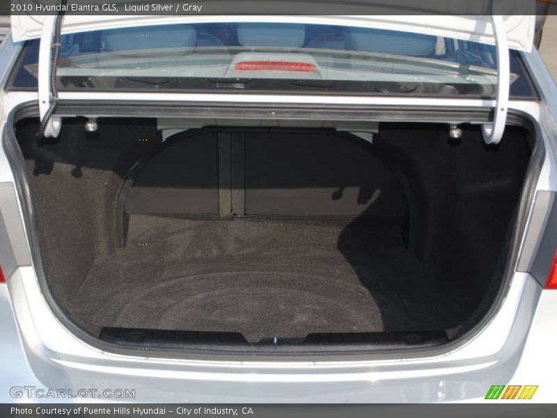 Liquid Silver / Gray 2010 Hyundai Elantra GLS
