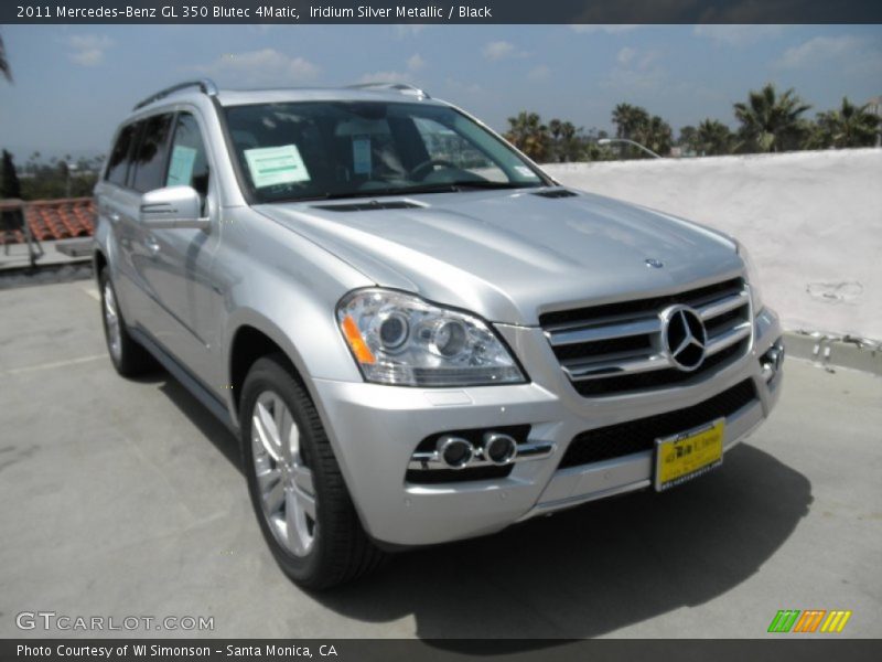 Iridium Silver Metallic / Black 2011 Mercedes-Benz GL 350 Blutec 4Matic