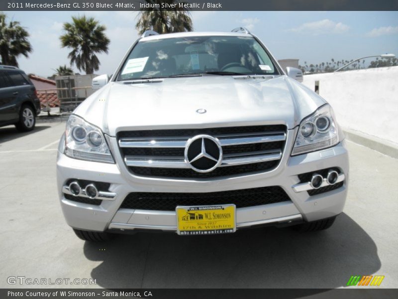 Iridium Silver Metallic / Black 2011 Mercedes-Benz GL 350 Blutec 4Matic