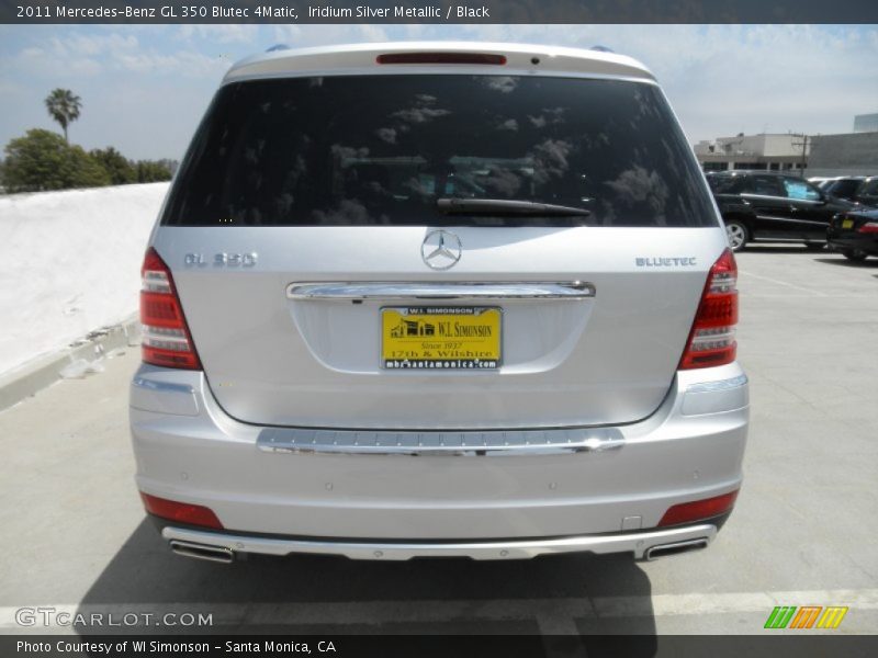 Iridium Silver Metallic / Black 2011 Mercedes-Benz GL 350 Blutec 4Matic