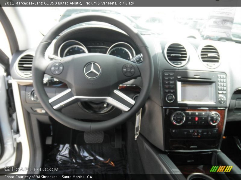 Iridium Silver Metallic / Black 2011 Mercedes-Benz GL 350 Blutec 4Matic