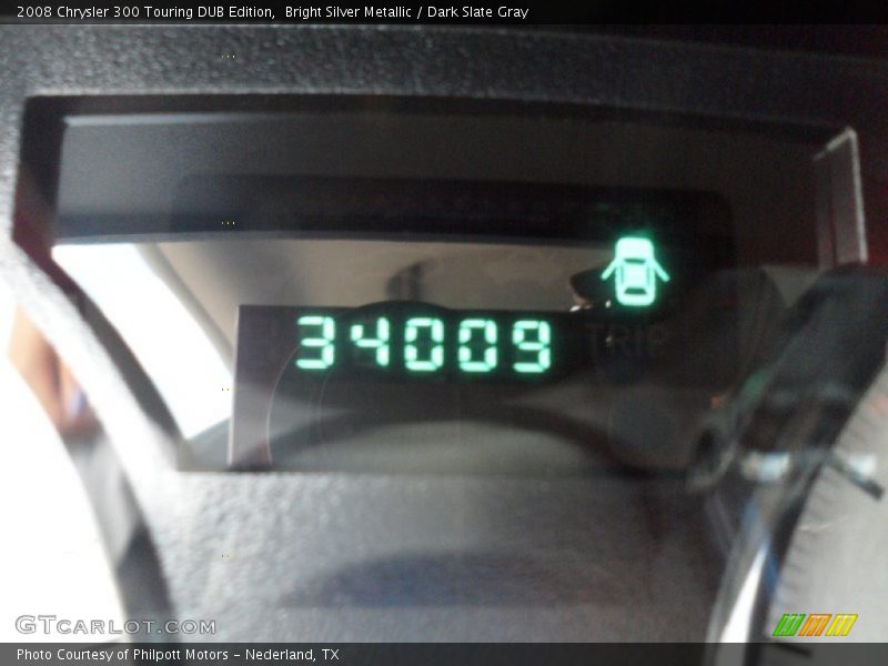 Bright Silver Metallic / Dark Slate Gray 2008 Chrysler 300 Touring DUB Edition