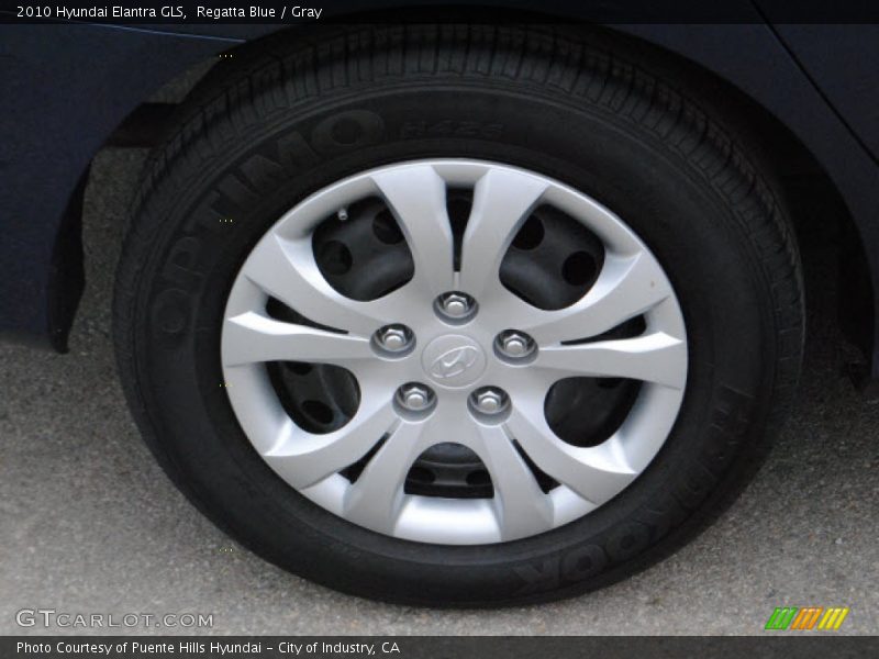 Regatta Blue / Gray 2010 Hyundai Elantra GLS