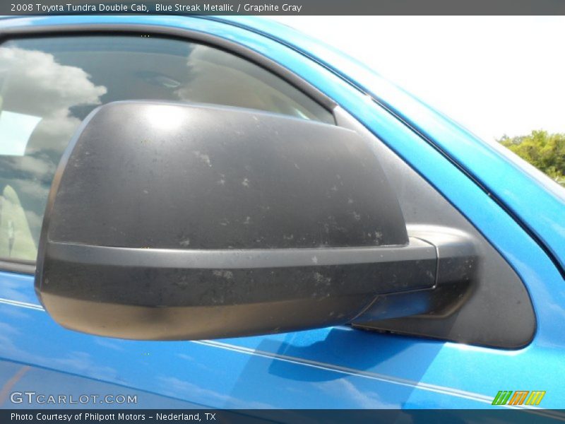 Blue Streak Metallic / Graphite Gray 2008 Toyota Tundra Double Cab