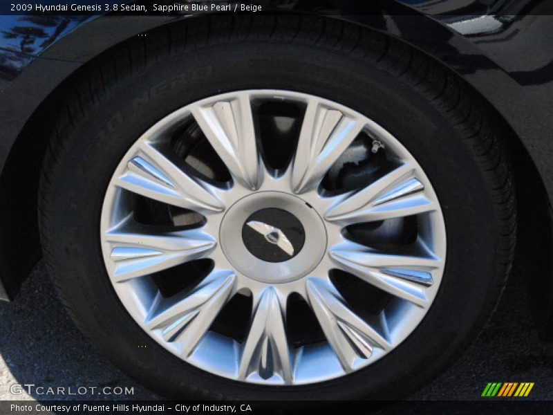  2009 Genesis 3.8 Sedan Wheel