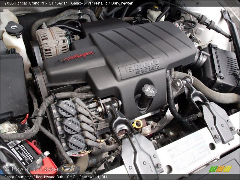  2005 Grand Prix GTP Sedan Engine - 3.8 Liter Supercharged OHV 12-Valve V6