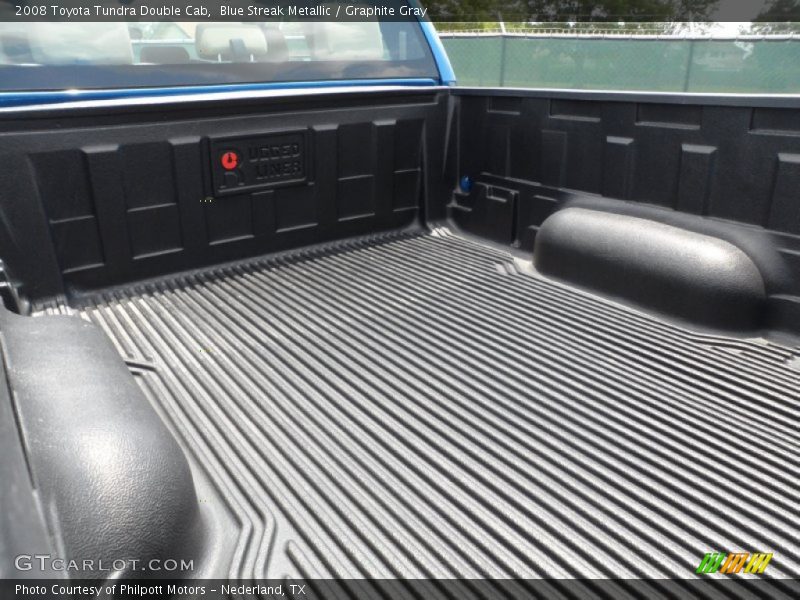 Blue Streak Metallic / Graphite Gray 2008 Toyota Tundra Double Cab