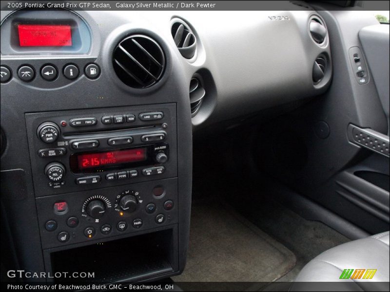 Galaxy Silver Metallic / Dark Pewter 2005 Pontiac Grand Prix GTP Sedan