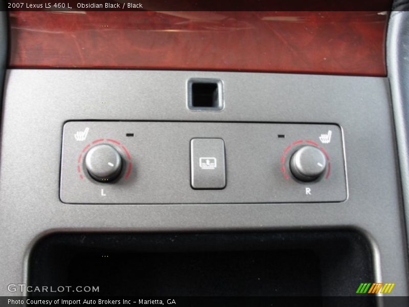 Obsidian Black / Black 2007 Lexus LS 460 L
