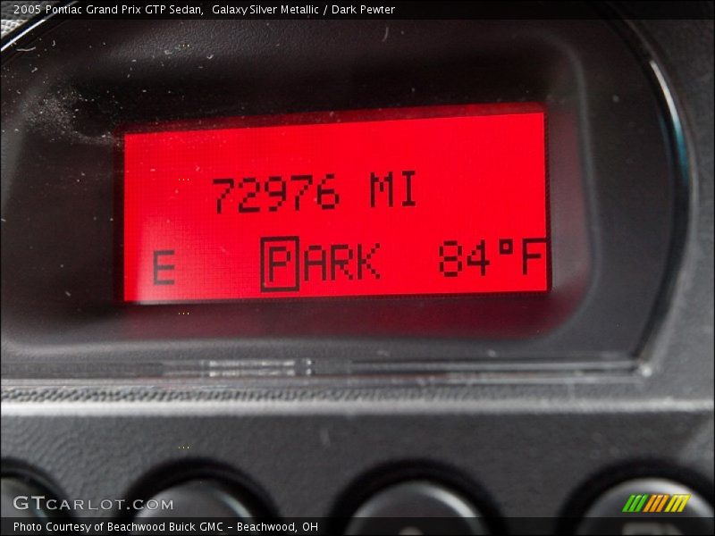 Galaxy Silver Metallic / Dark Pewter 2005 Pontiac Grand Prix GTP Sedan
