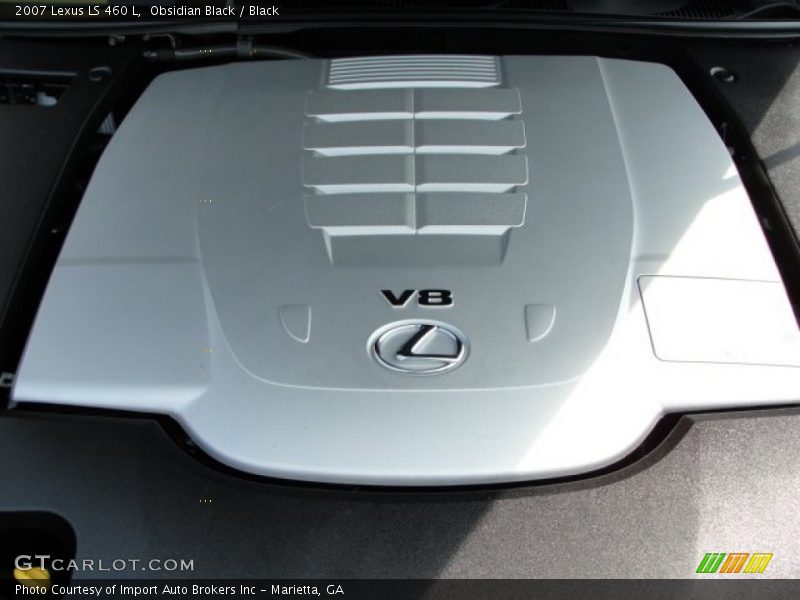 Obsidian Black / Black 2007 Lexus LS 460 L