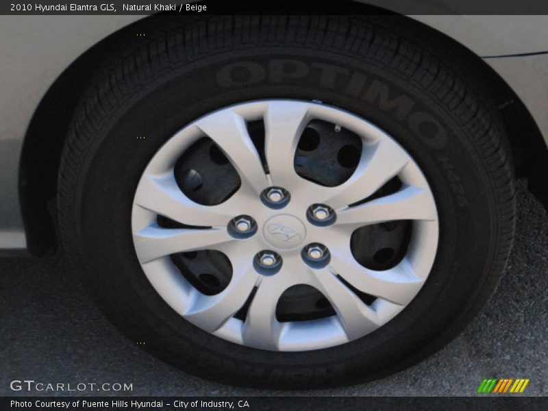 Natural Khaki / Beige 2010 Hyundai Elantra GLS