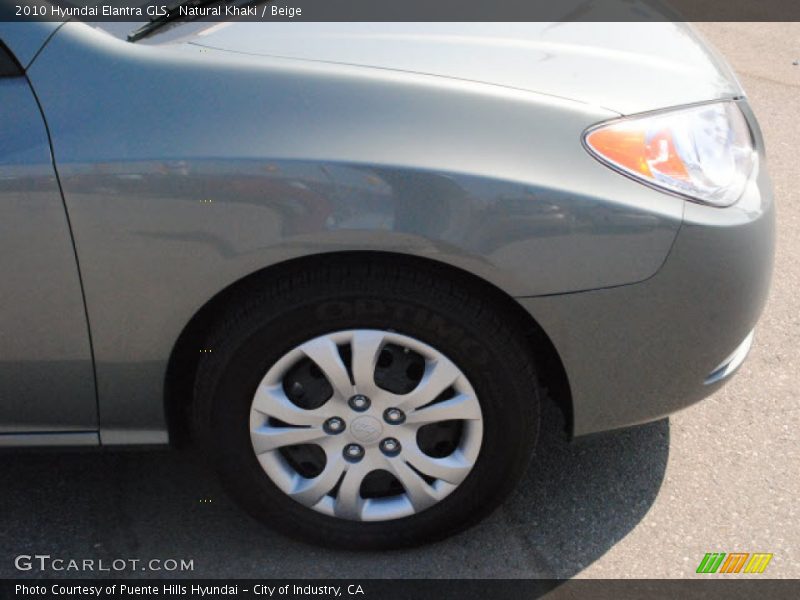 Natural Khaki / Beige 2010 Hyundai Elantra GLS