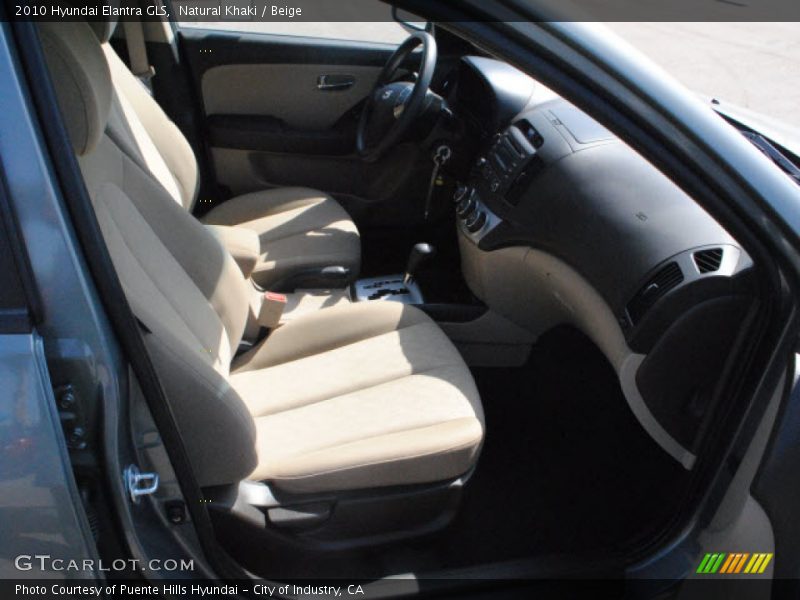 Natural Khaki / Beige 2010 Hyundai Elantra GLS