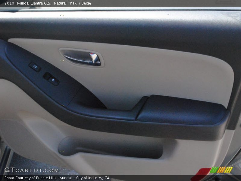 Natural Khaki / Beige 2010 Hyundai Elantra GLS