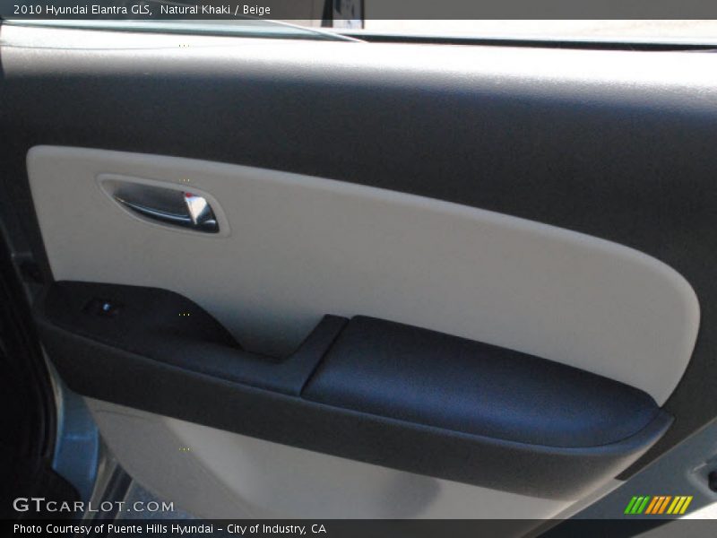 Natural Khaki / Beige 2010 Hyundai Elantra GLS