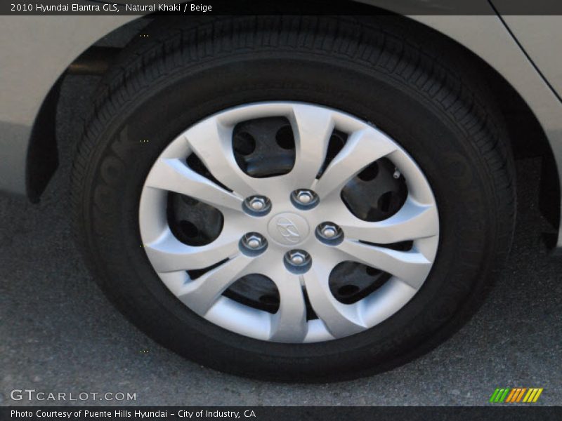 Natural Khaki / Beige 2010 Hyundai Elantra GLS
