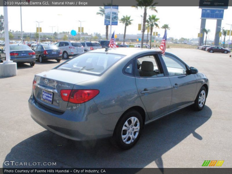 Natural Khaki / Beige 2010 Hyundai Elantra GLS