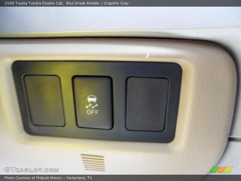 Blue Streak Metallic / Graphite Gray 2008 Toyota Tundra Double Cab