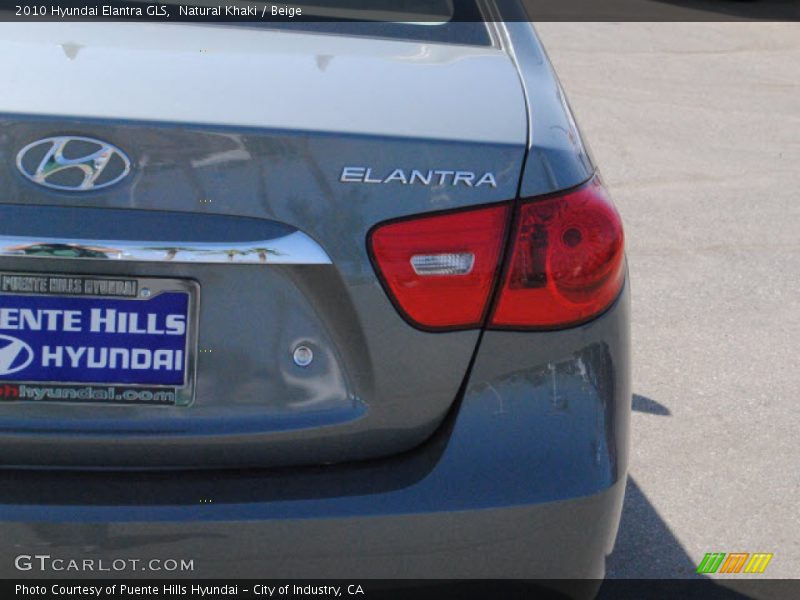 Natural Khaki / Beige 2010 Hyundai Elantra GLS