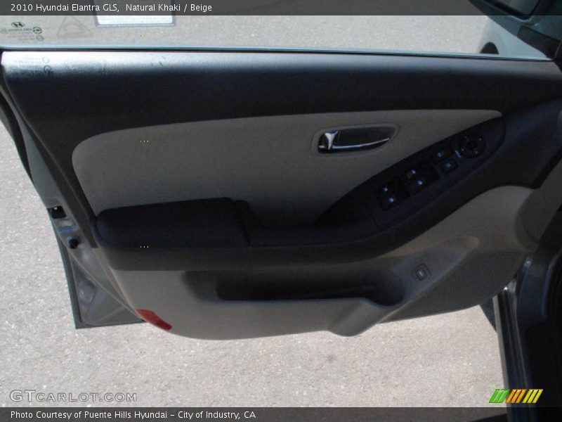 Natural Khaki / Beige 2010 Hyundai Elantra GLS