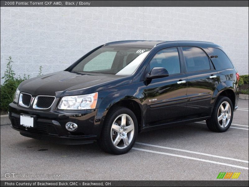 Black / Ebony 2008 Pontiac Torrent GXP AWD