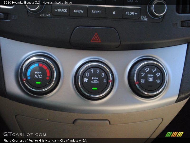 Natural Khaki / Beige 2010 Hyundai Elantra GLS