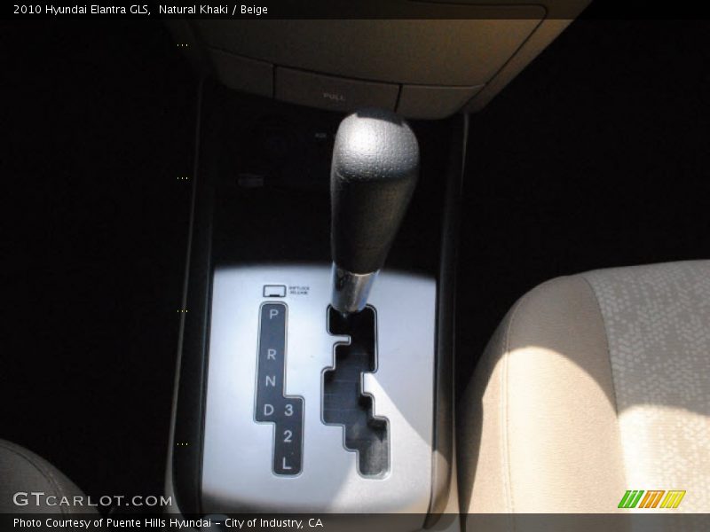 Natural Khaki / Beige 2010 Hyundai Elantra GLS