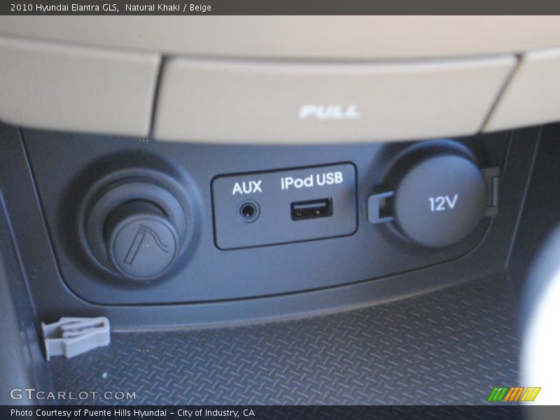 Natural Khaki / Beige 2010 Hyundai Elantra GLS