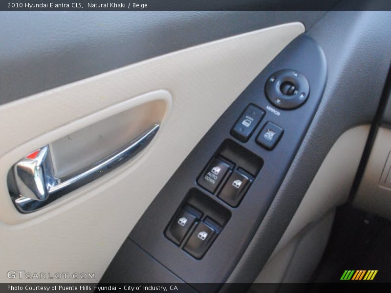Natural Khaki / Beige 2010 Hyundai Elantra GLS