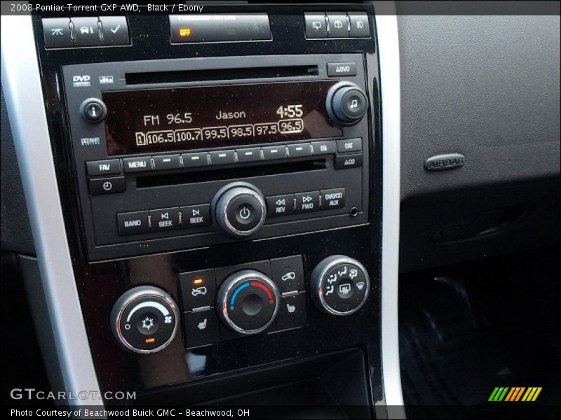 Controls of 2008 Torrent GXP AWD